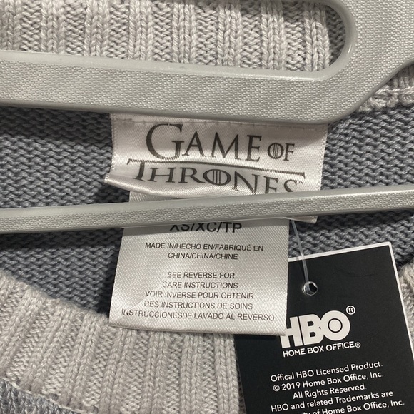Game of thrones ugly Christmas or winter sweater size XS - Picture 2 of 5